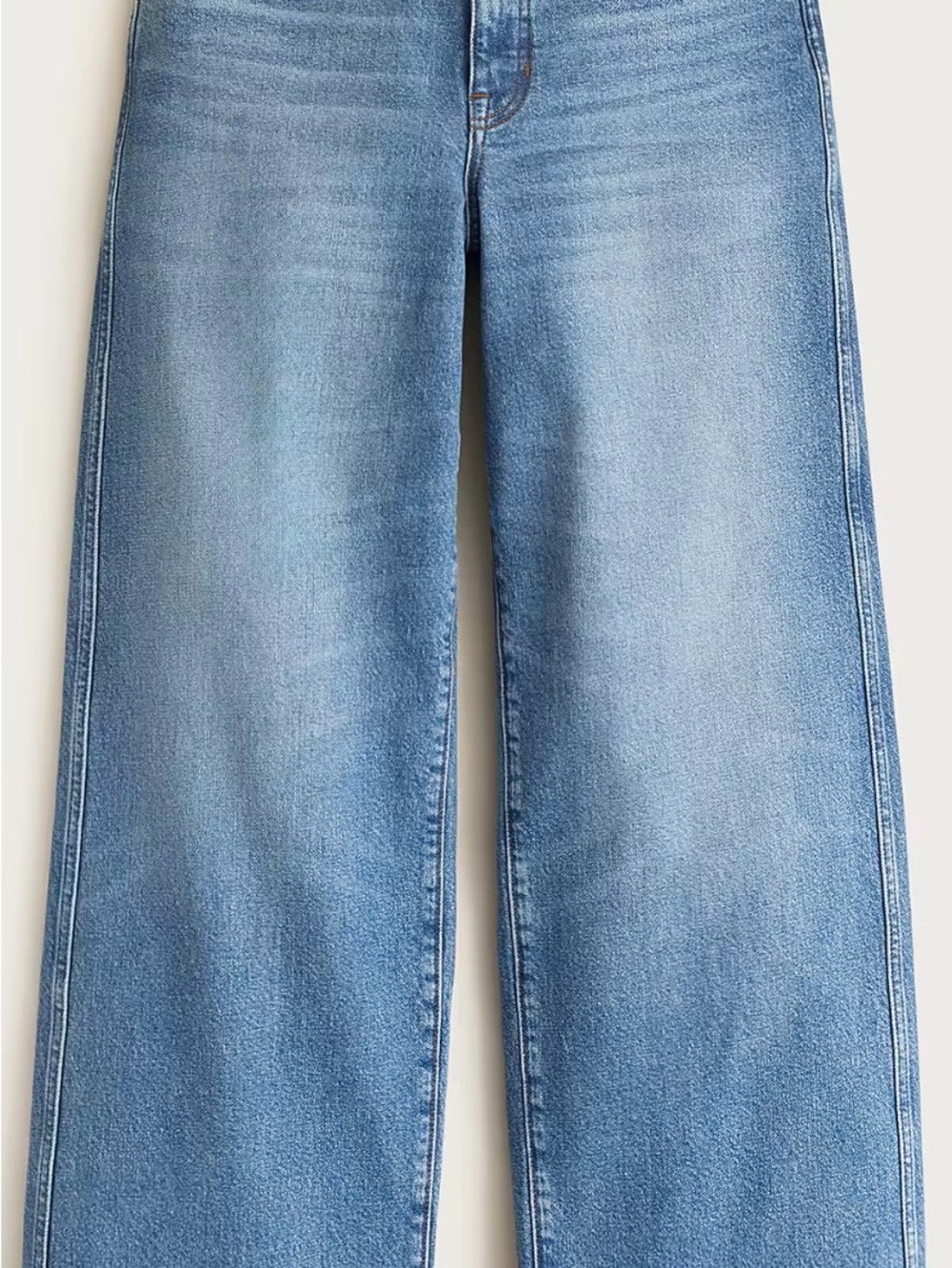 J Crew Everyday wide-leg ankle jean in semi-stretch size 31